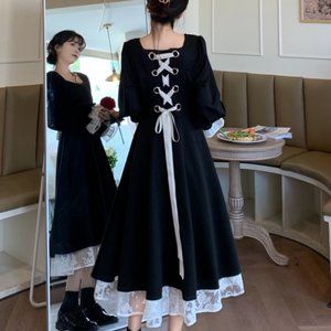 Spring/summer 2021 new female style bow waist slim